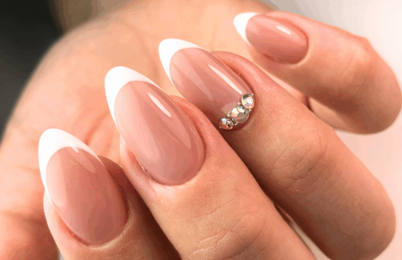 unhas redondas