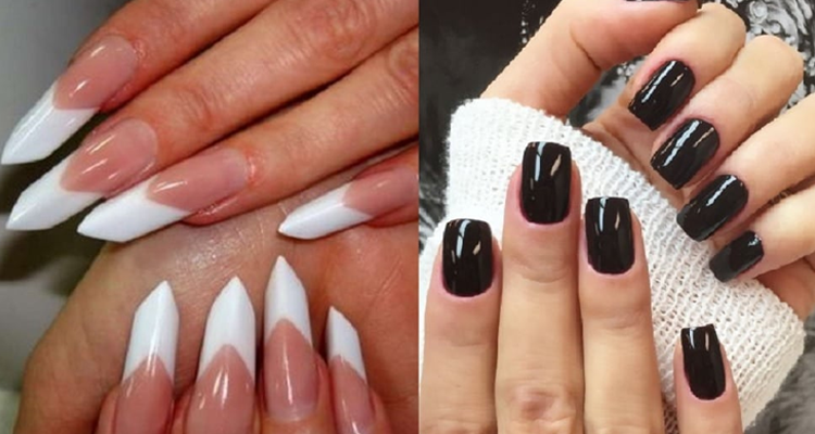 unhas ovais