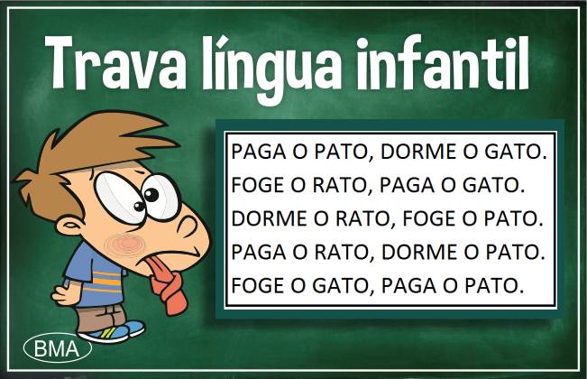 trava lingua engraçado