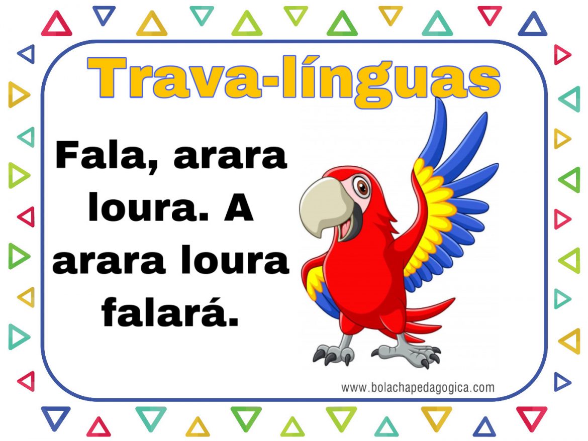 pronuncia correta trava lingua