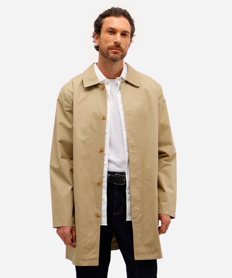 trench coat impermeável