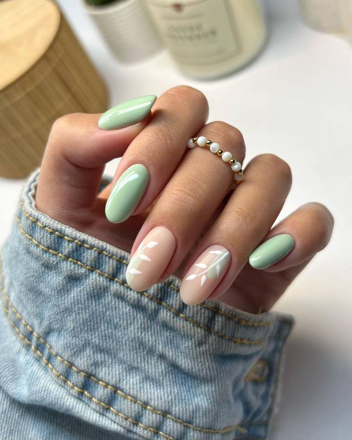 formato almond unhas