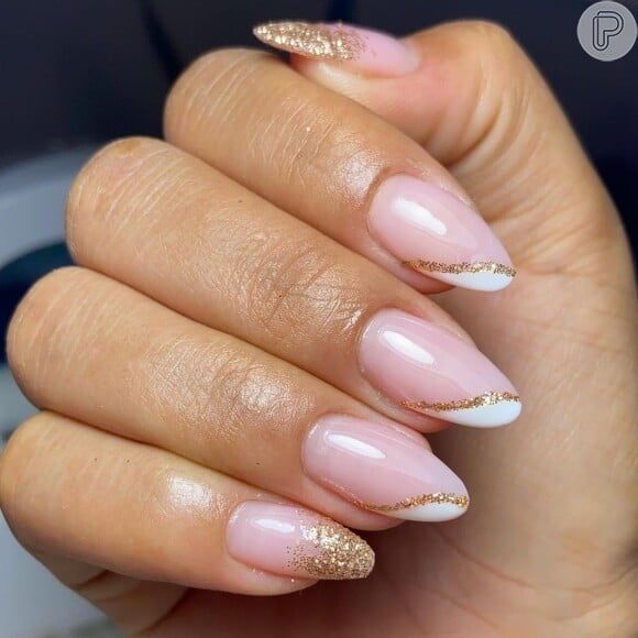 unha almond francesa