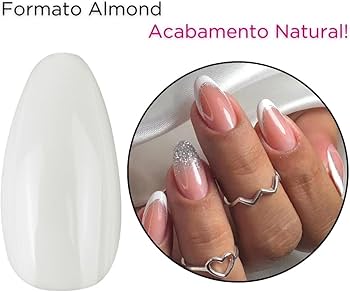 unha amendoada curta