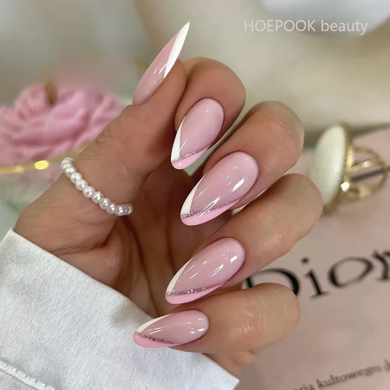 unha almond decorada outono 2026