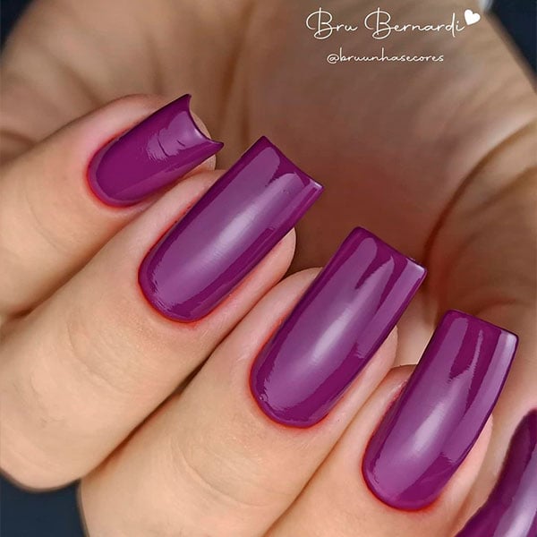esmalte roxo claro