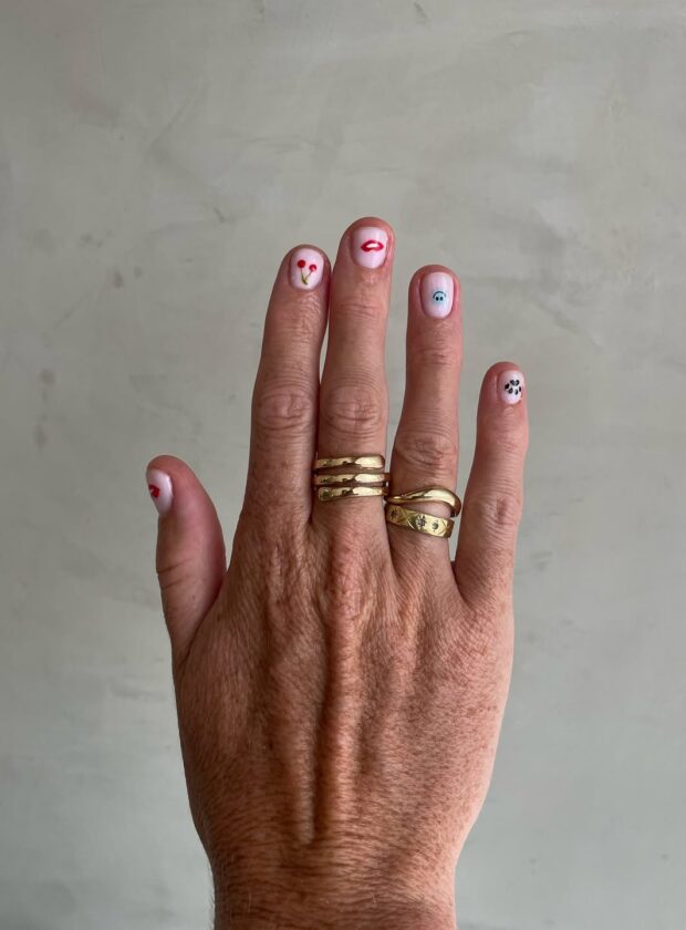 nail art para unhas curtas