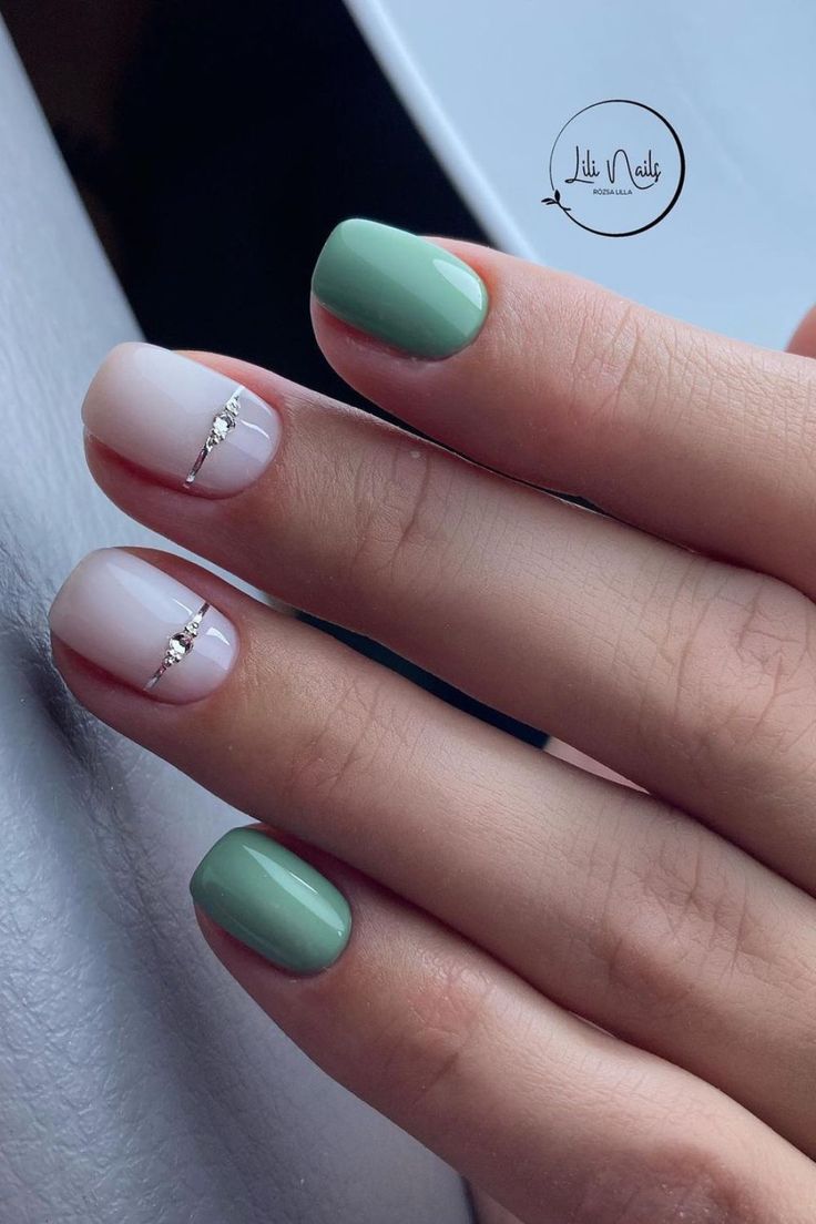 unhas curtas estilo squoval