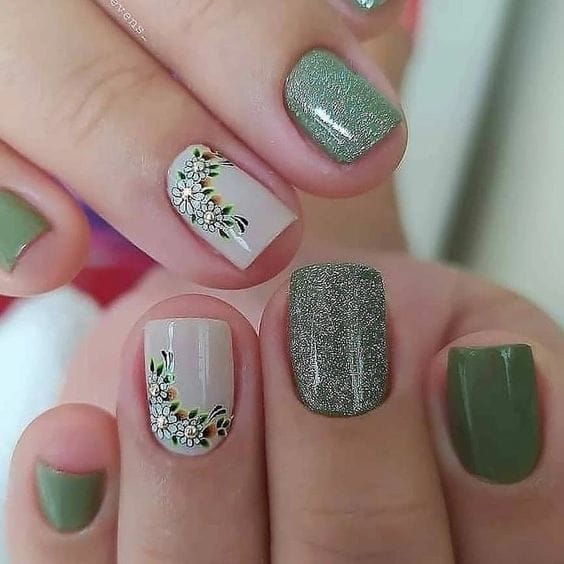 unhas curtas sofisticadas