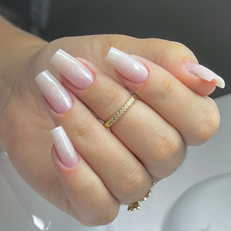 unhas de gel para mãos