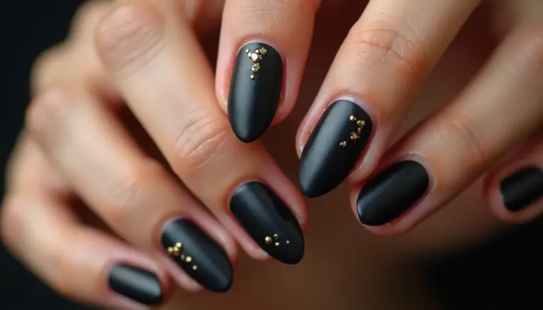 53 Unhas Pretas Decoradas: Inspirações Sofisticadas e Causas de Manchas 53 Unhas Pretas Decoradas: Inspirações Sofisticadas e Causas de Manchas