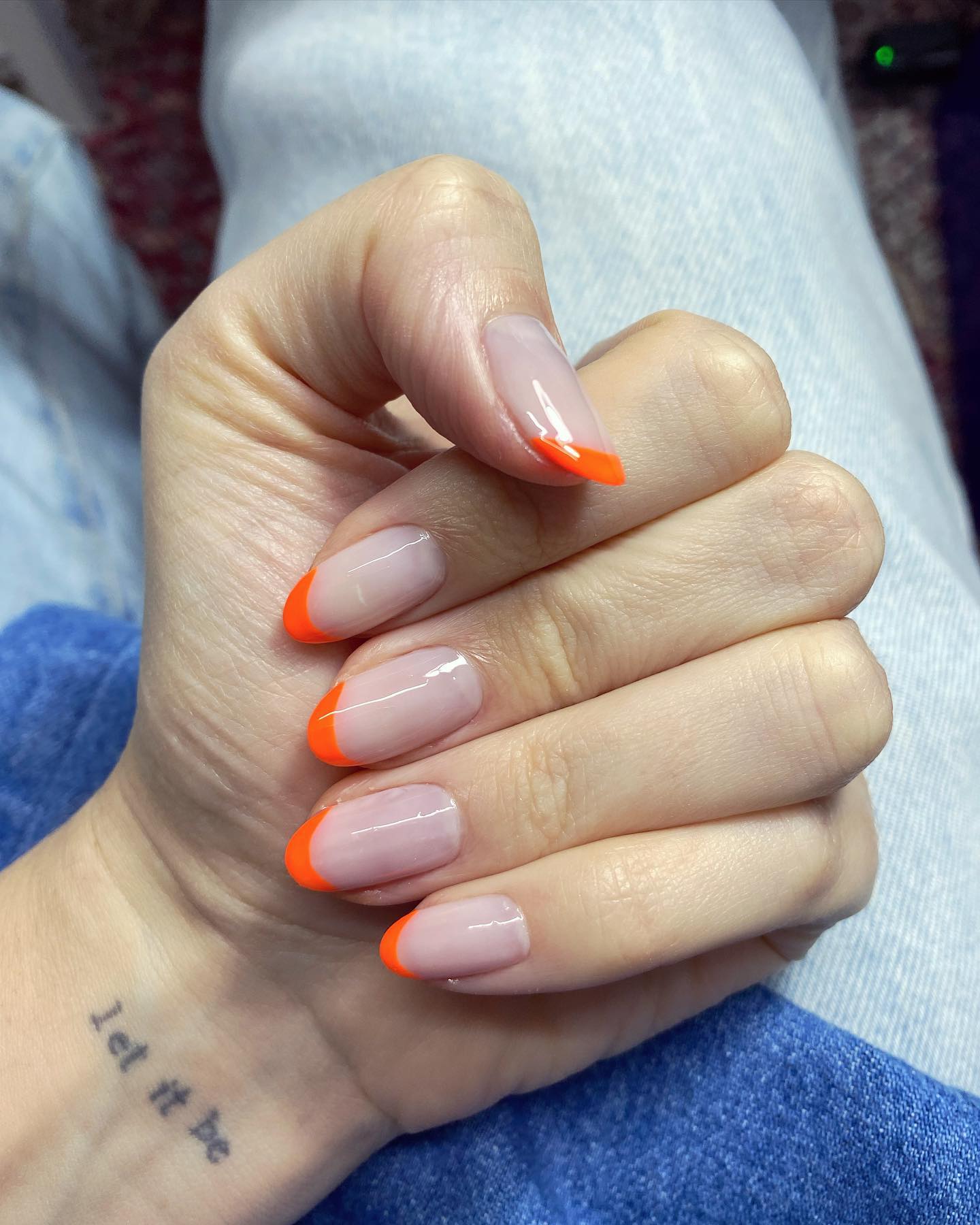 unhas redondas francesinha
