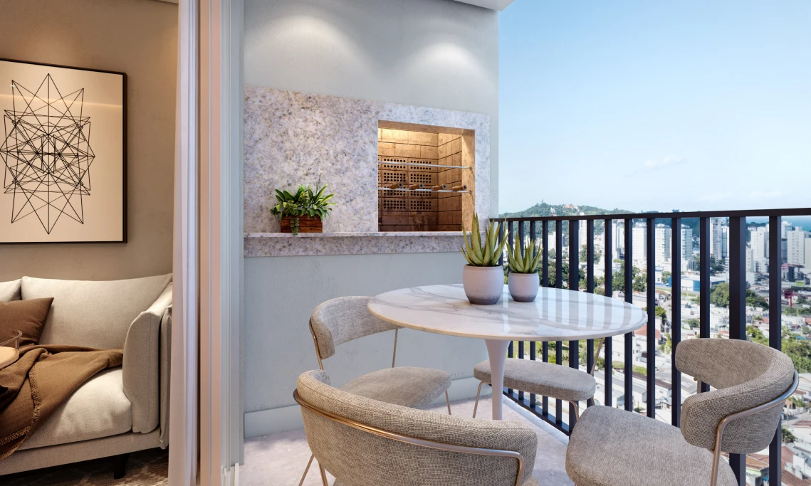 ideias varanda gourmet apartamento pequeno