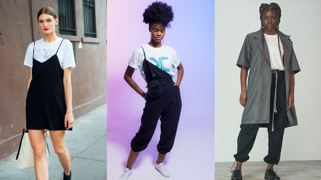 vestido camiseta oversized
