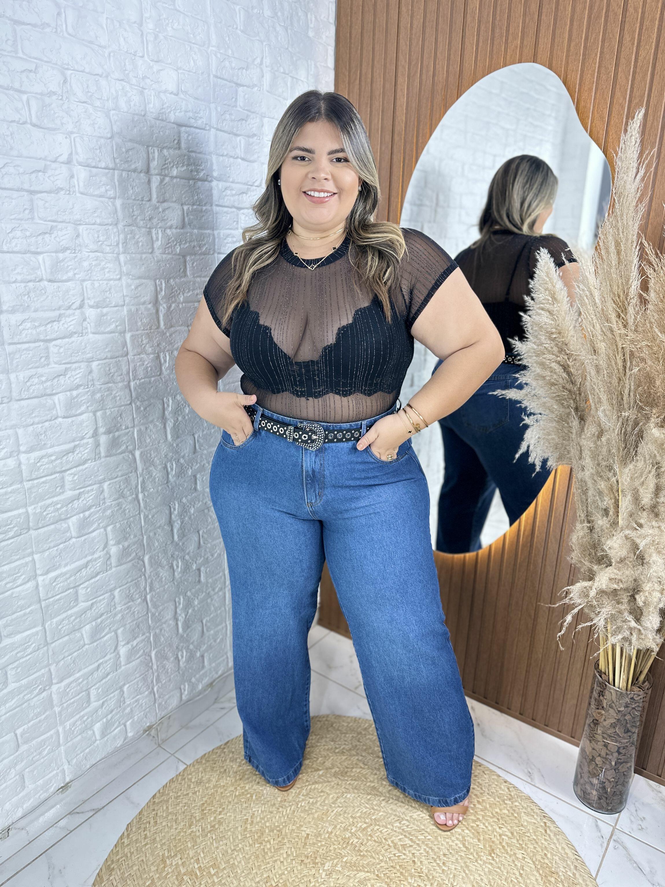 Looks com wide leg