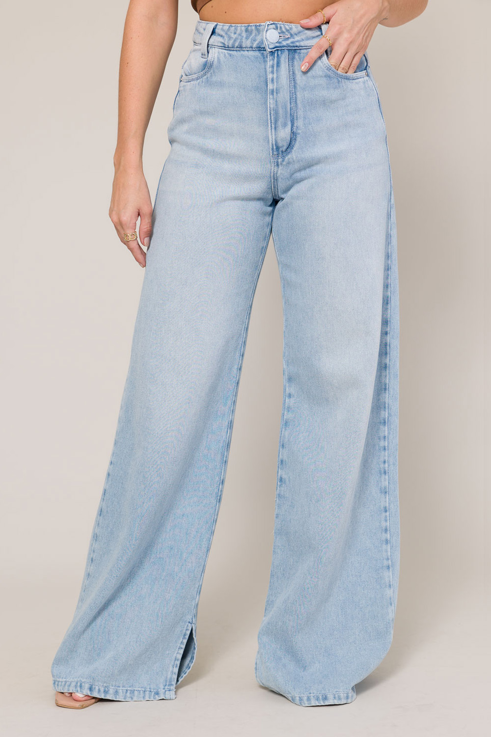 Como usar calça wide leg