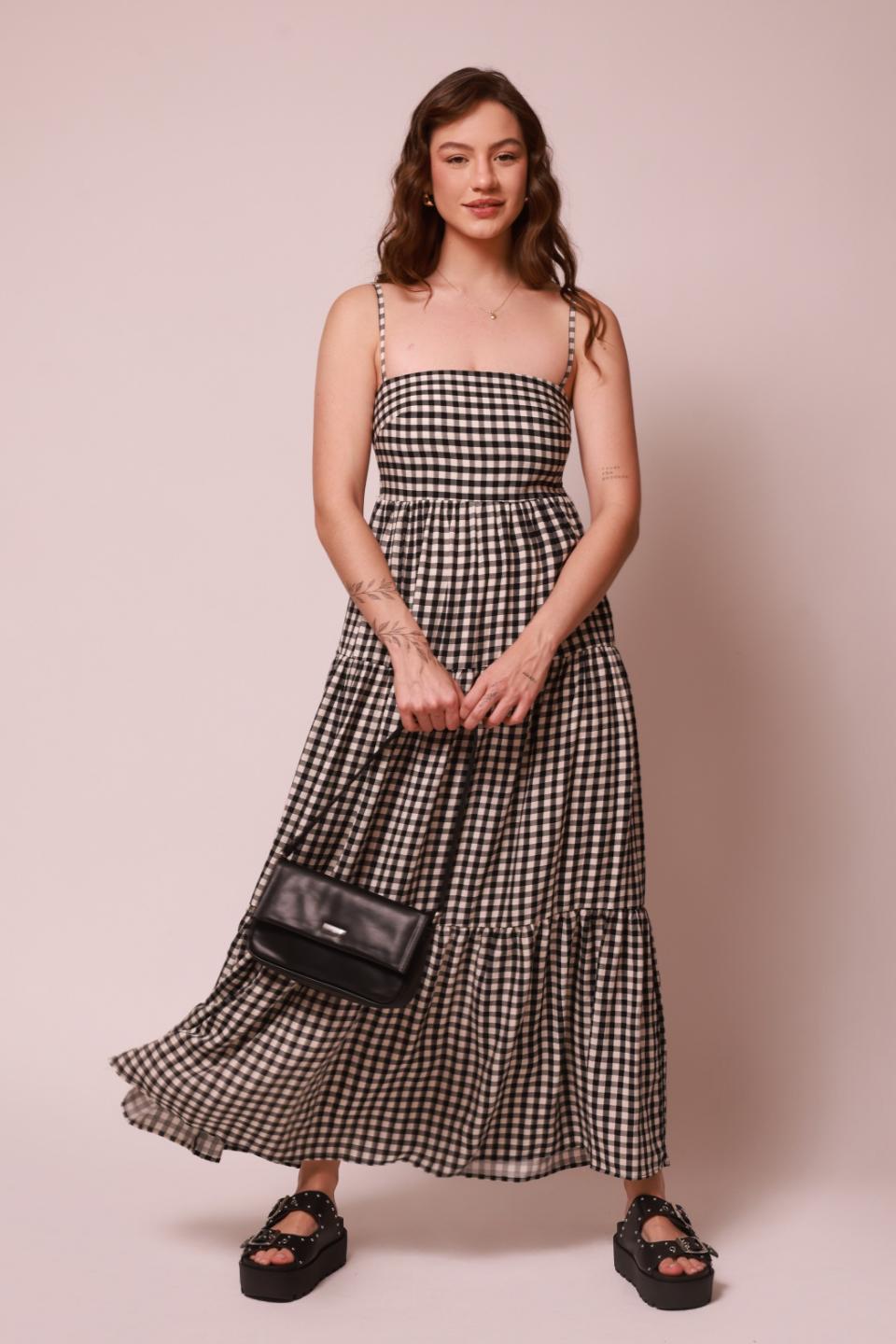 estampa gingham
