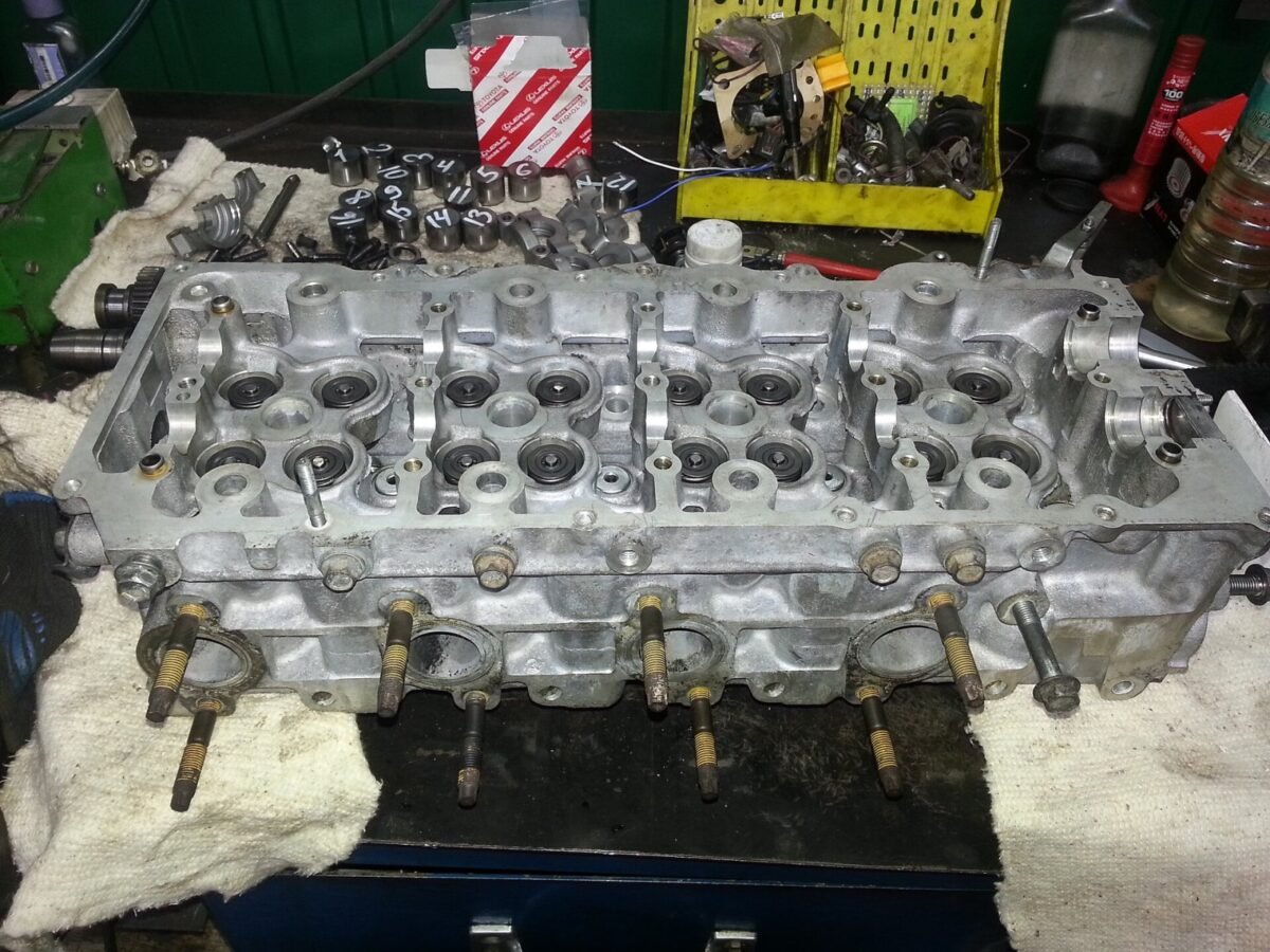 Cylinder head of Toyota 1KD-FTV engine