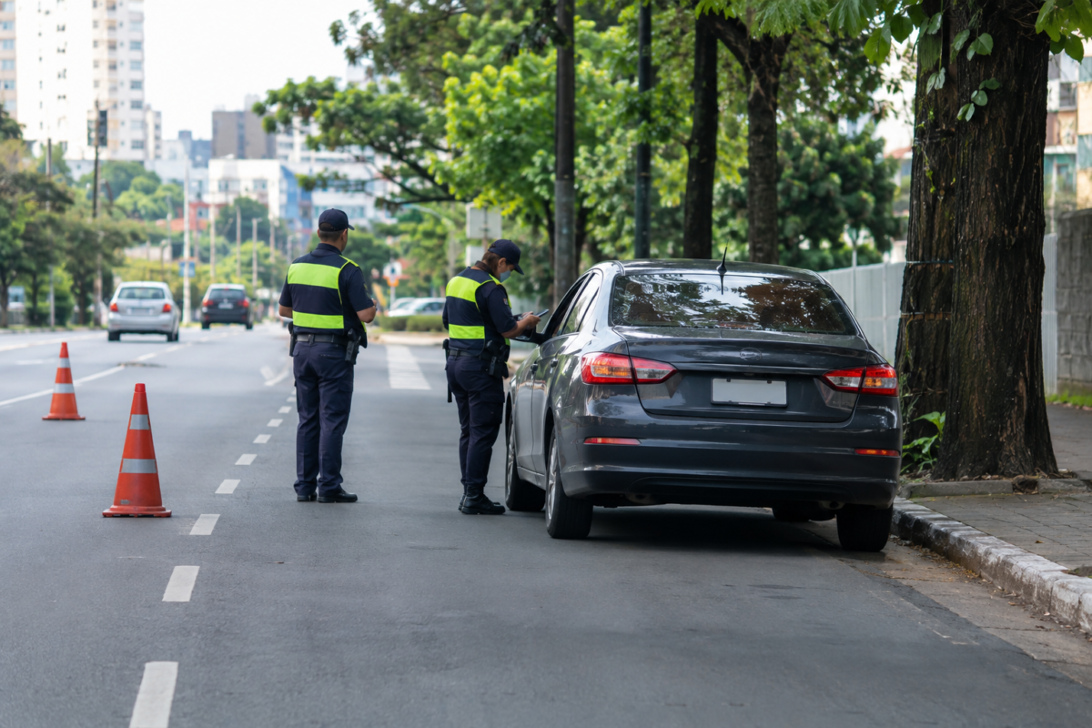 Carro emprestado pode ir ao pátio se licenciamento estiver atrasado