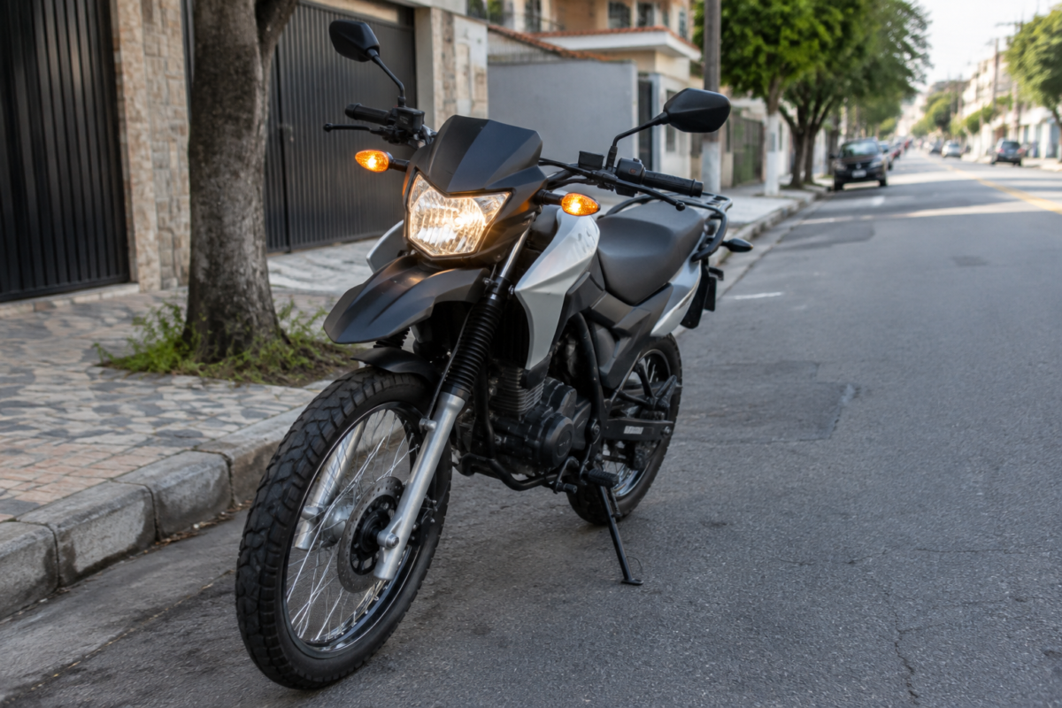 Honda atualiza Bros 160 2027 com alerta de frenagem na versão ABS Honda atualiza Bros 160 2027 com alerta de frenagem na versão ABS