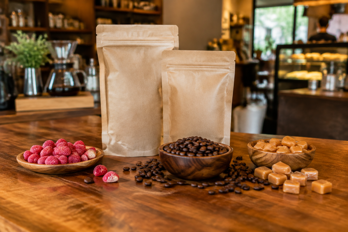 A Madura Coffee lançou cafés inspirados em balas de morango e caramelos.