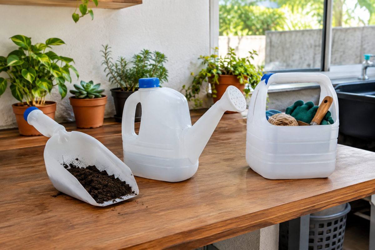 Sete formas de reaproveitar embalagens de detergente na casa